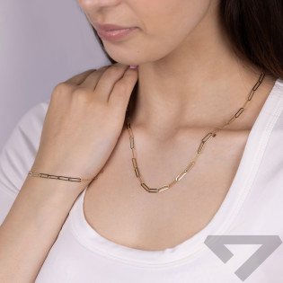 Bransoleta złota anker long MZ T63-BLZ-3 próba 375