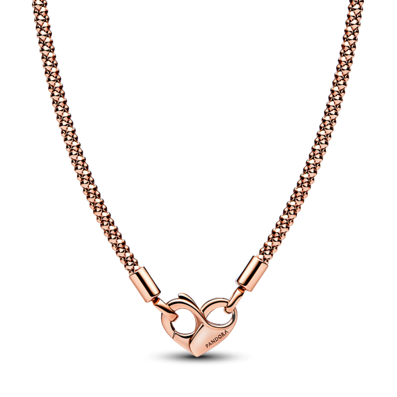 Naszyjnik Pandora Moments Różowe Złoto - JubilerSezam.pl