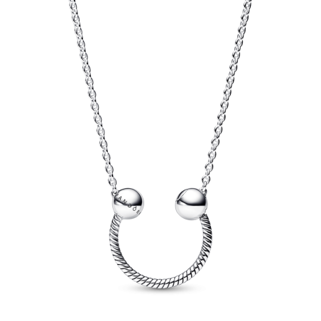 Naszyjnik Pandora Moments z zawieszką w kształcie U 392747C00