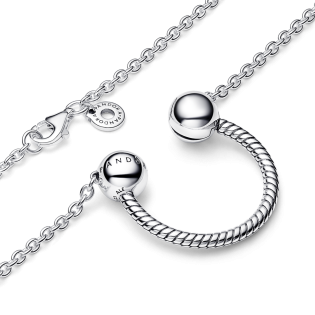 Naszyjnik Pandora Moments z zawieszką w kształcie U 392747C00