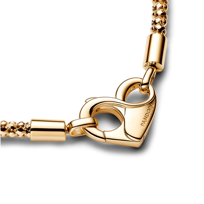 Złota Bransoletka Pandora Moments Łańcuszkowa - JubilerSezam.pl