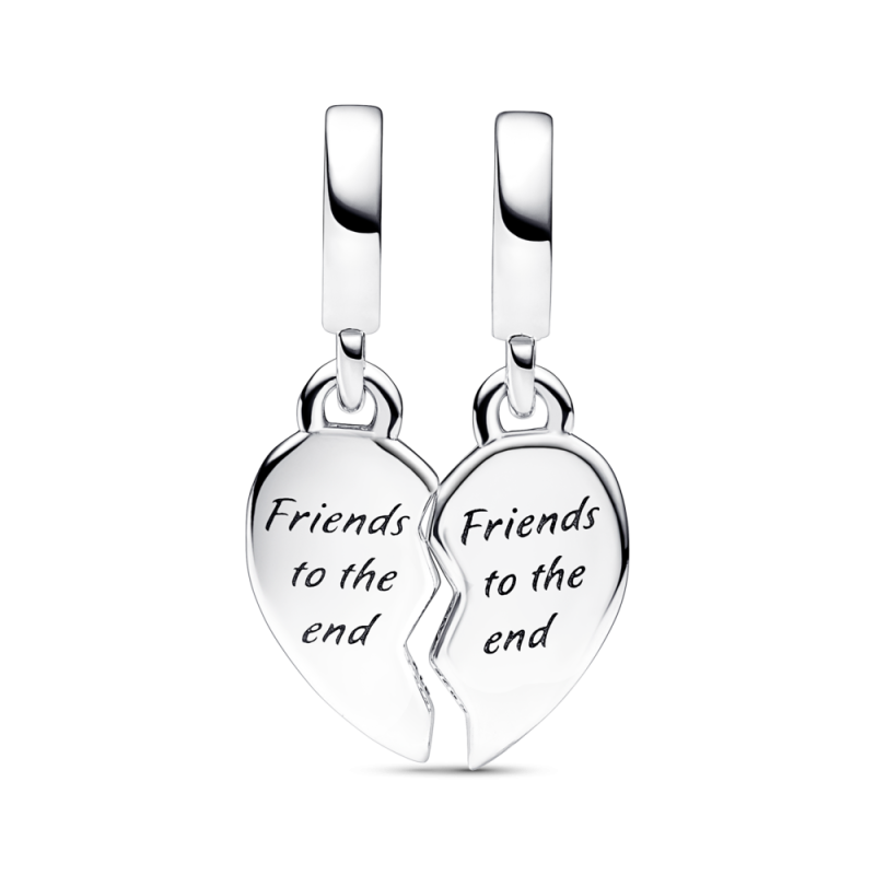 Rozdzielana zawieszka Serce przyjaźni Pandora 792743C01