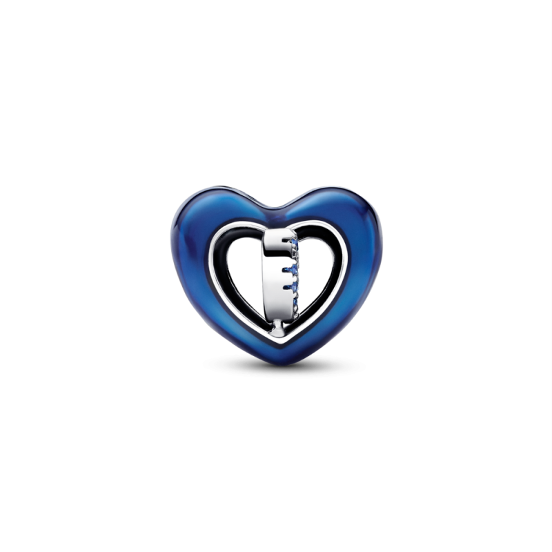 Niebieski Charms Serce Pandora 792750C01 - JubilerSezam.pl