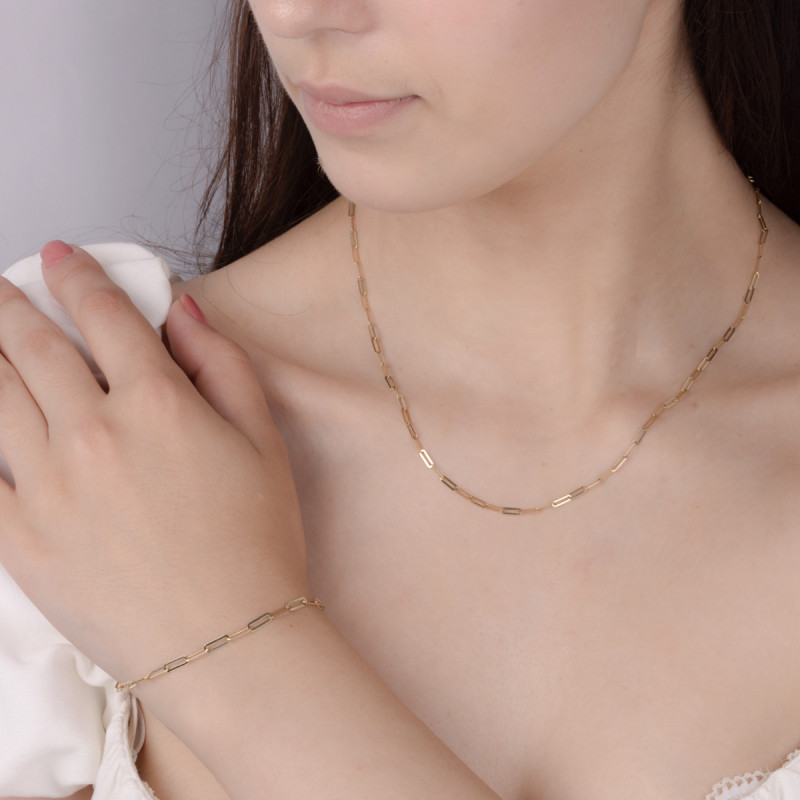 Bransoleta złota anker long MZ T63-BLZ-1 próba 585