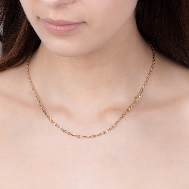 Łańcuszek złoty rolo BC BRILLO 080 próba 585