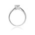 Pierścionek zaręczynowy SOLITER z diamentem BE W-036-23 białe złoto próba 585