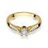 Pierścionek zaręczynowy z diamentami SOLITER BE W-328 próba 585 Royal Magic bis