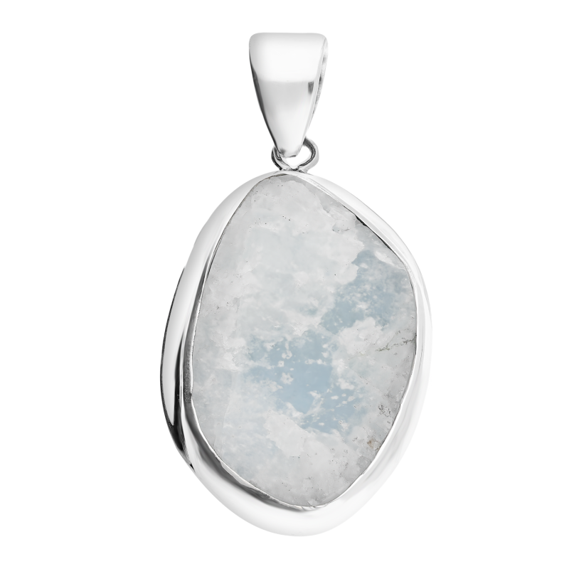 Zawieszka srebrna akwamaryn Afganistan GX-akw-1 próba 925