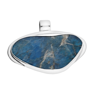 Srebrna Zawieszka z Apatytem Boliwia pr. 925 - JubilerSezam.pl