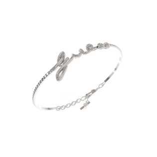 Bransoletka Guess srebrna z cyrkoniami JUBB03311JWRH - JubilerSezam.pl