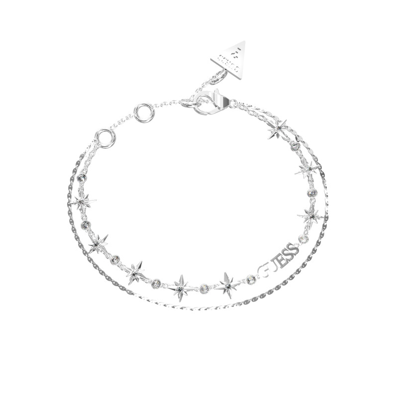 Bransoletka Guess srebrna z cyrkoniami JUBB03324JWRH - JubilerSezam.pl
