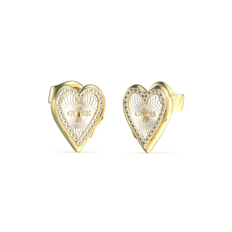 Kolczyki Damskie Guess JUBE03237YGRH