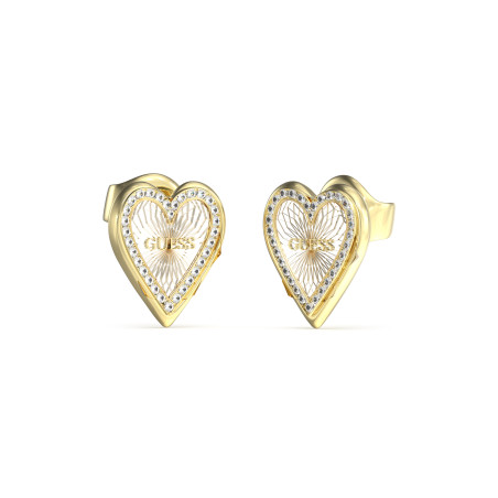 Kolczyki Damskie Guess JUBE03237YGRH