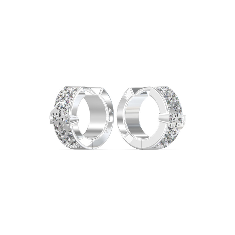 Kolczyki Guess złote z cyrkoniami JUBE03283JWRH - JubilerSezam.pl