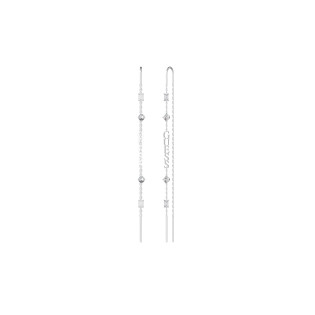 Srebrne Kolczyki Guess z Kryształami JUBE03297JWRH - JubilerSezam.pl