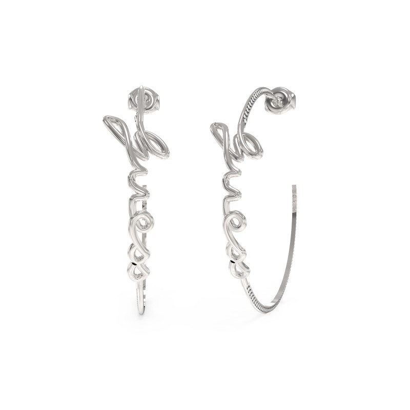 Kolczyki Damskie Guess JUBE03312JWRH