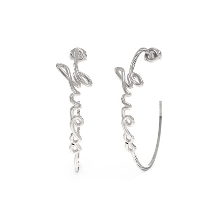 Kolczyki Damskie Guess JUBE03312JWRH