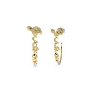 Kolczyki Guess Złote z Cyrkoniami JUBE03313JWYG - JubilerSezam.pl