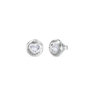 Kolczyki Guess srebrne z cyrkoniami JUBE03349JWRH - JubilerSezam.pl