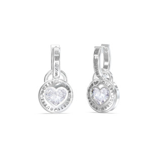 Kolczyki Guess srebrne z cyrkoniami JUBE03351JWRH - JubilerSezam.pl