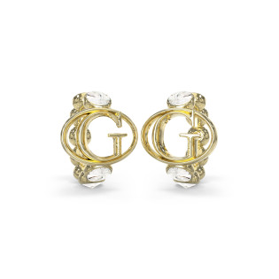 Złote Kolczyki Guess z Cyrkoniami JUBE03360JWY - JubilerSezam.pl