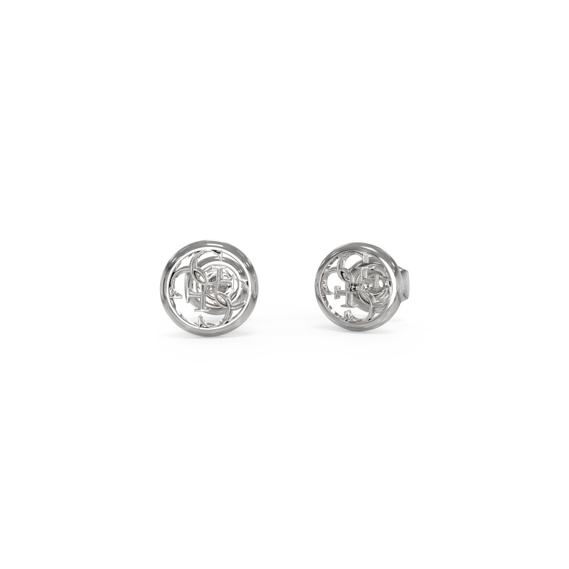 Kolczyki Guess srebrne z cyrkoniami JUBE03375JWRH - JubilerSezam.pl