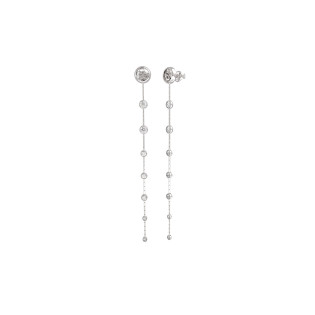 Kolczyki Guess srebrne z cyrkoniami JUBE03379JRH - JubilerSezam.pl