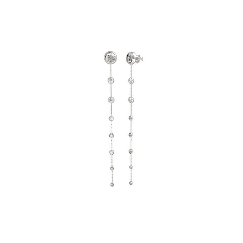 Kolczyki Guess srebrne z cyrkoniami JUBE03379JRH - JubilerSezam.pl