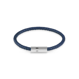 Męska Bransoletka Guess Stal/Skóra JUXB03238JWSTJB - JubilerSezam.pl