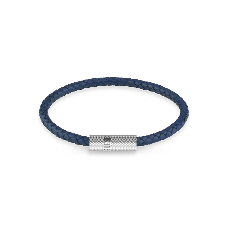 Męska Bransoletka Guess Stal/Skóra JUXB03238JWSTJB - JubilerSezam.pl