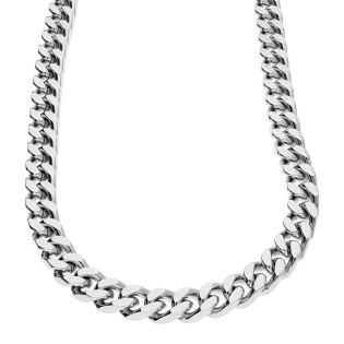 Naszyjnik męski pancer stalowy EX CLX1527 9mm