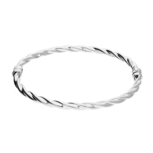 Bransoleta bangle 4mm skręcana/szufladka NI BRN25857C próba 925