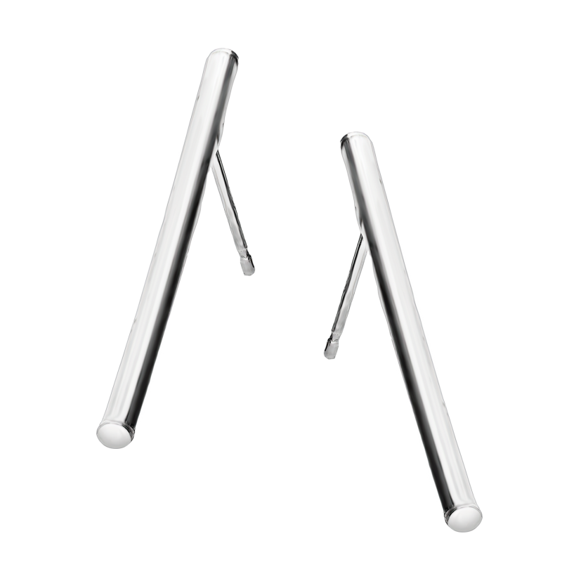 Kolczyki srebrne prosta wypukła rurka/sztyft M3-099 ROD próba 925