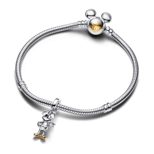 Charms Myszka Miki Disney 100 - Srebro 925 - JubilerSezam.pl