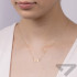 Naszyjnik złoty z imieniem Ewa/anker MZ T57-NN-11-CZ próba 375