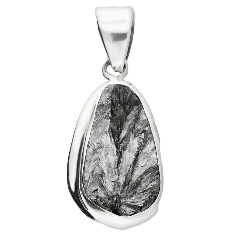 Zawieszka srebrna serafinit Syberia grey GX-seraf-27 próba 925