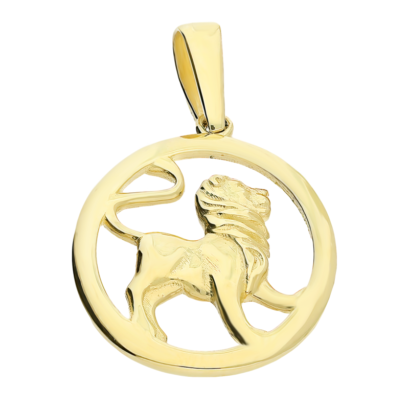 Zodiak złoty lew LP 34U25-ZDC17-Y koło ram próba 375