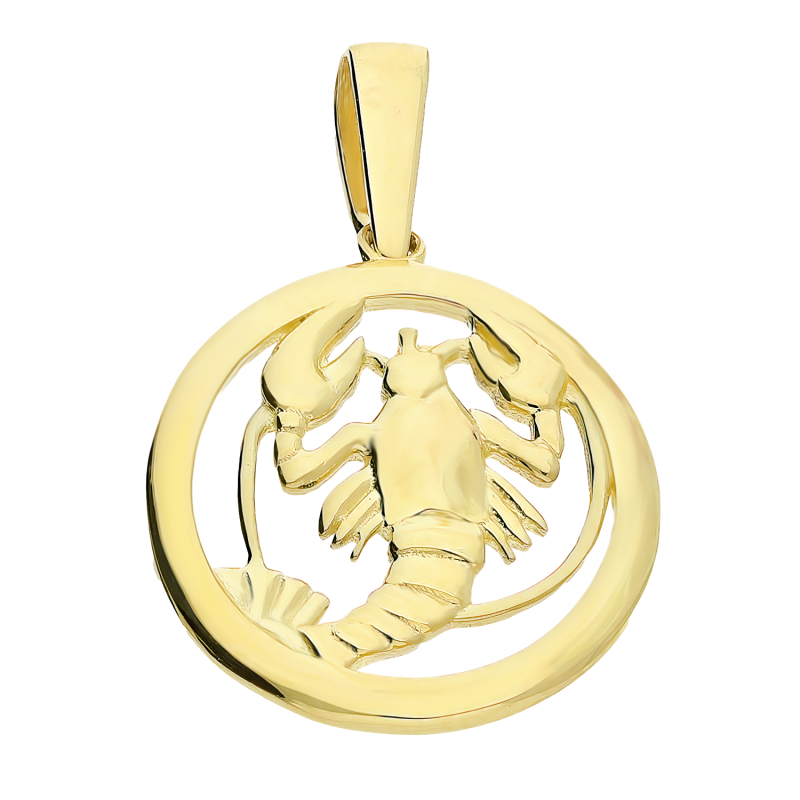 Zodiak złoty rak LP 34U25-ZDC20-Y koło ram próba 375