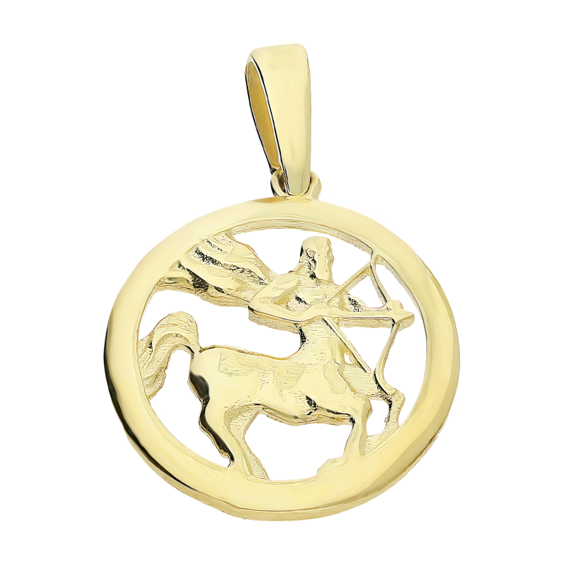 Zodiak złoty strzelec LP 34U25-ZDC21-Y koło ram próba 375