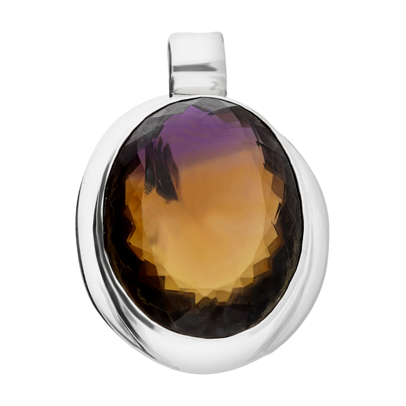 Zawieszka srebrna ametryn Brazylia GX-ame-2 próba 925