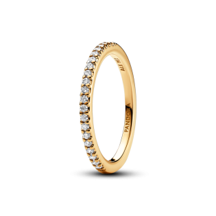 Pierścionek Pandora obrączka z cyrkoniami 162999C01