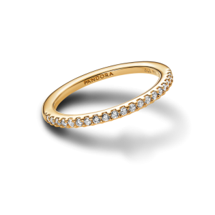 Pierścionek Pandora obrączka z cyrkoniami 162999C01