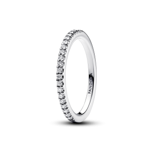 Pierścionek Pandora obrączka z cyrkoniami 192999C01 próba 925