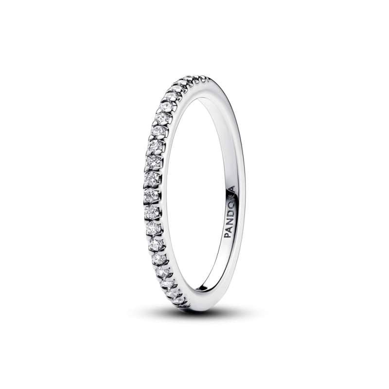 Pierścionek Pandora obrączka z cyrkoniami 192999C01 próba 925