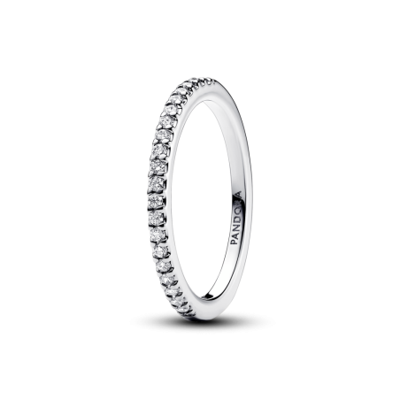 Pierścionek Pandora obrączka z cyrkoniami 192999C01 próba 925