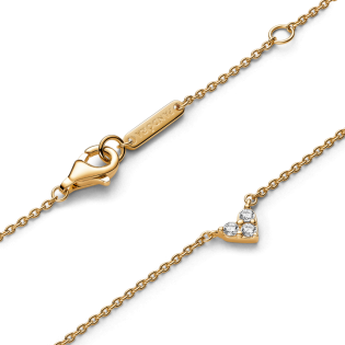 Złoty Naszyjnik Serce Pandora 363014C01 - JubilerSezam.pl