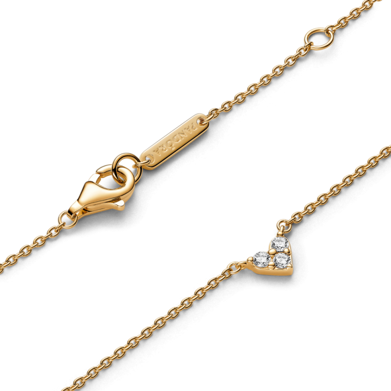 Złoty Naszyjnik Serce Pandora 363014C01 - JubilerSezam.pl