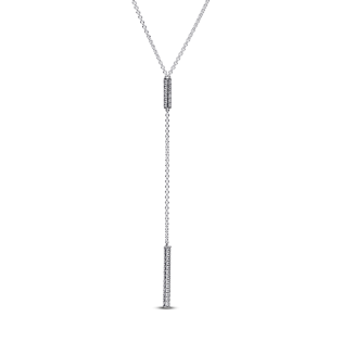 Naszyjnik wysadzany kamieniami Pandora Timeless 393013C01 próba 925