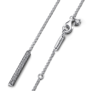 Naszyjnik wysadzany kamieniami Pandora Timeless 393013C01 próba 925