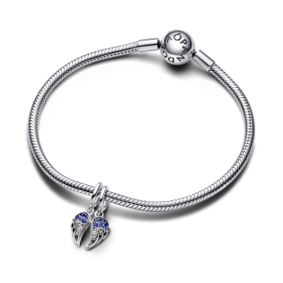 Rozdzielany charms-zawieszka Skrzydła anioła Pandora 792821C01 próba 925